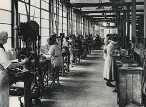 1930s - The Willenhall site develops from its workshop origins with increased mechanisation of production processes. Mortice Locks are introduced to the Lowe & Fletcher range and become a core product line for the next thirty years.